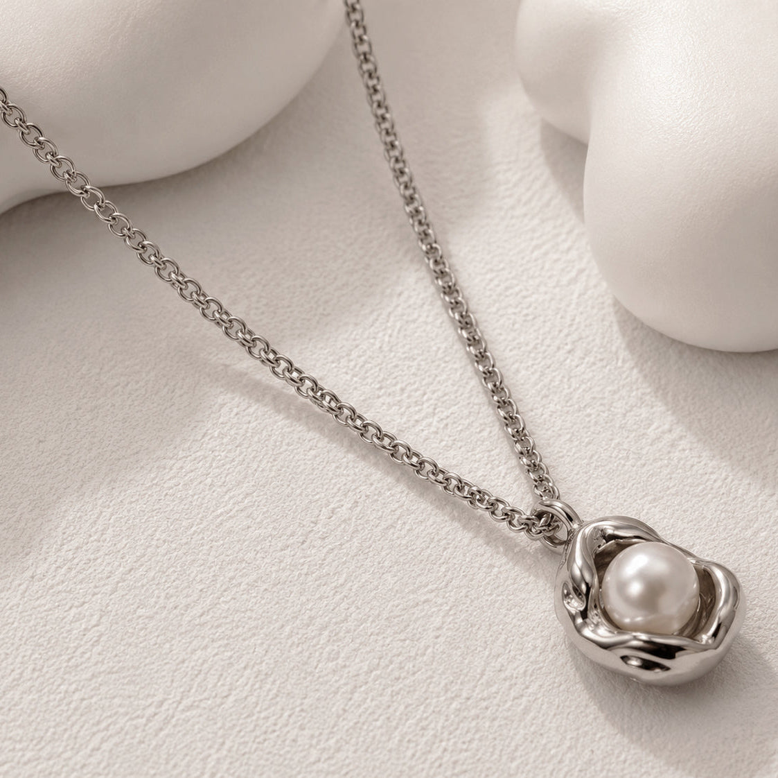 Silver Tide Necklace