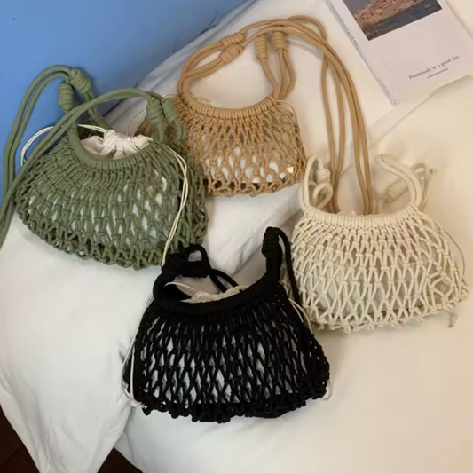 Shop the Solana Woven Bag. A lightweight woven tote perfect for beach days, vacations, brunch, and everyday wear. Available in four timeless colors.